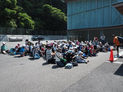 松島自然の家到着